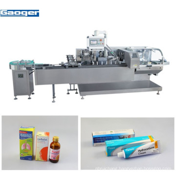 Automatic Eye Dropper Bottle Cartoning Machine